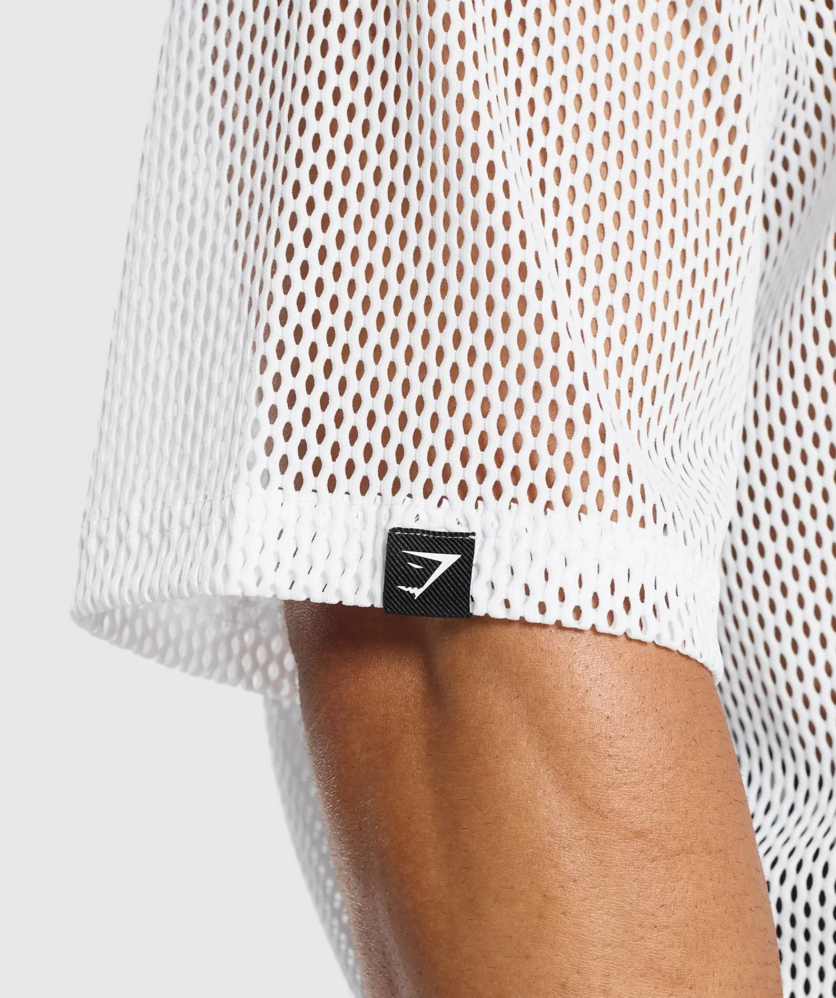 Heren Gymshark T-shirts*Mesh Oversized T-Shirt