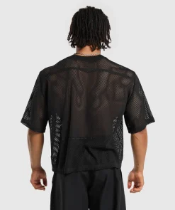 Heren Gymshark T-shirts*Mesh Oversized T-Shirt