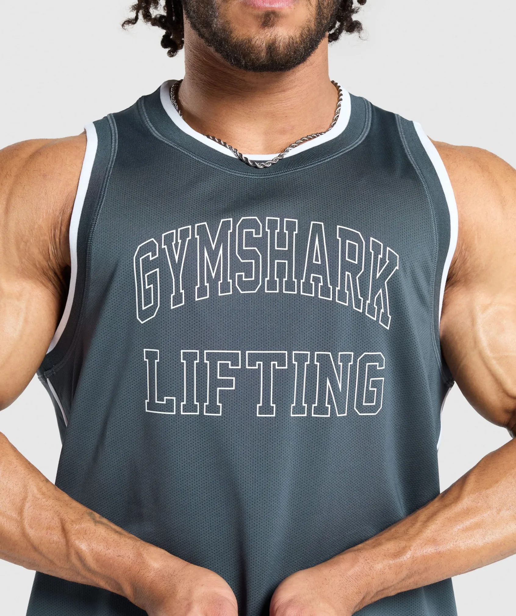 Heren Gymshark Tanktops*Mesh Tank