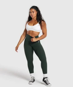 DAMES Gymshark Leggings|Scrunch Bum Leggings*Mesh Waistband Leggings