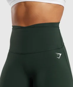 DAMES Gymshark Leggings|Scrunch Bum Leggings*Mesh Waistband Leggings