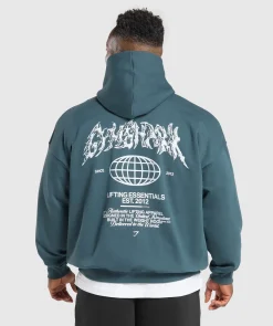 Heren Gymshark Hoodies & Truien*Metal Lifting Graphic Hoodie
