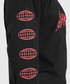 Heren Gymshark T-shirts*Metal Lifting Graphic Long Sleeve T-Shirt
