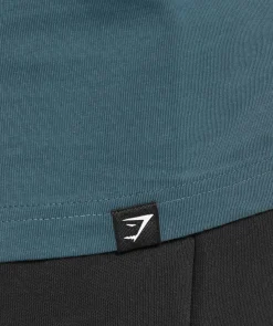 Heren Gymshark T-shirts*Metal Lifting Graphic Long Sleeve T-Shirt