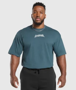 Heren Gymshark T-shirts*Metal Lifting Graphic T-Shirt