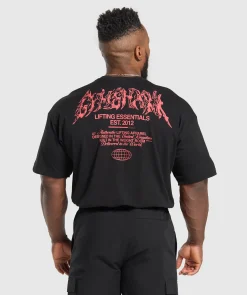 Heren Gymshark T-shirts*Metal Lifting Graphic T-Shirt