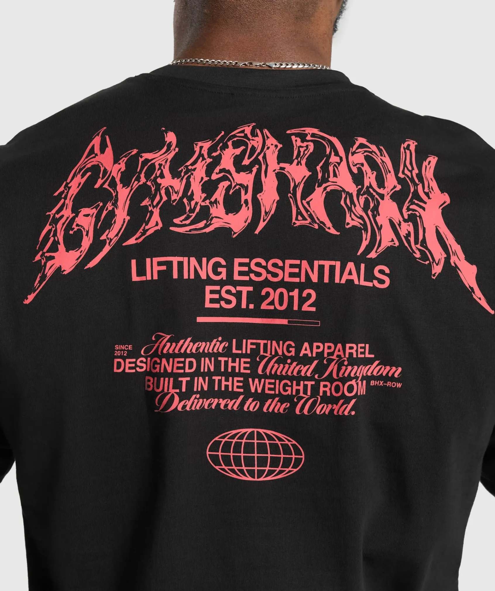 Heren Gymshark T-shirts*Metal Lifting Graphic T-Shirt