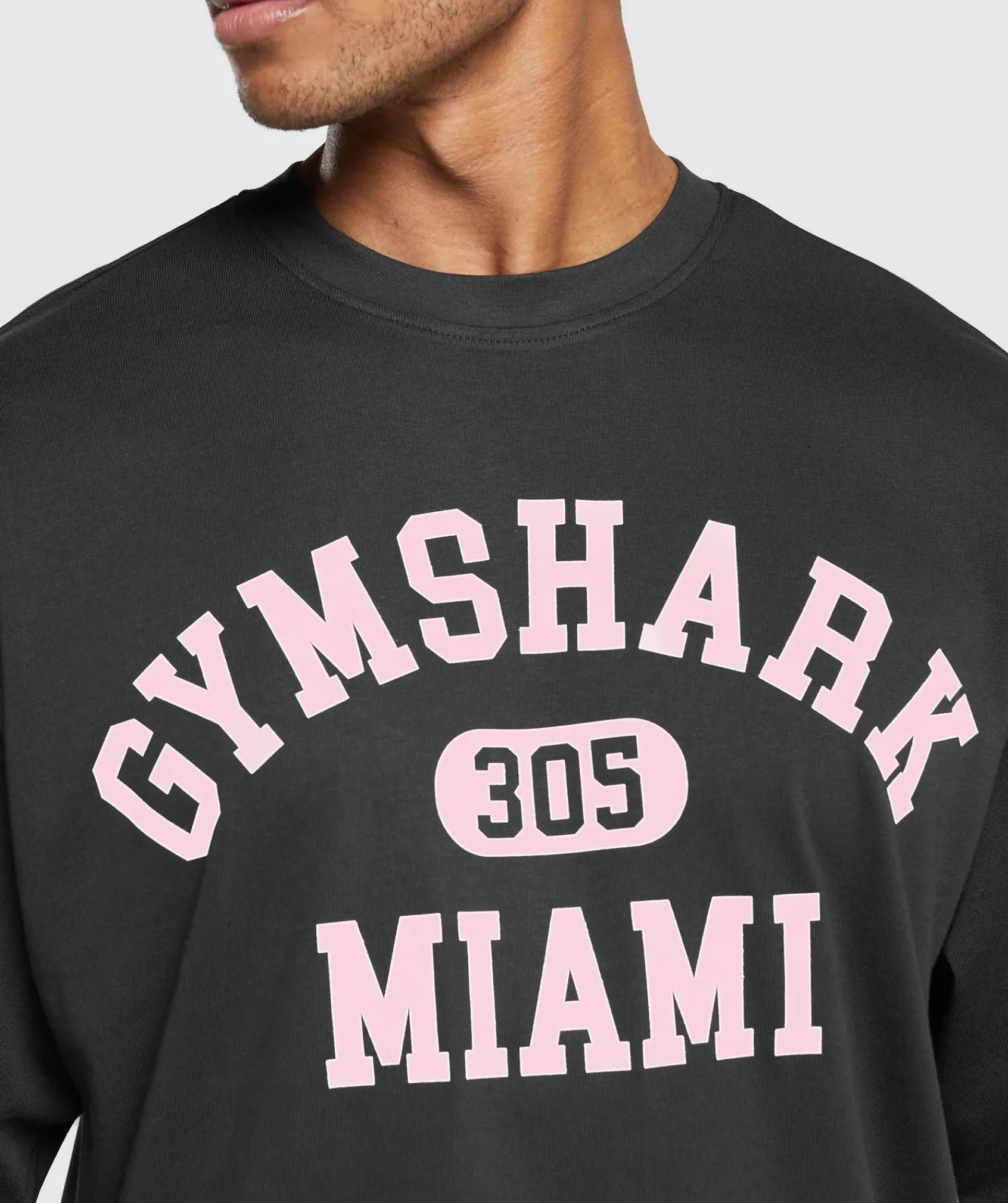 Heren Gymshark T-shirts*Miami Graphic T-Shirt