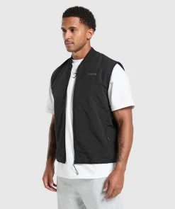 Heren Gymshark Sportjacks|Outerwear*Micro Fleece Gilet