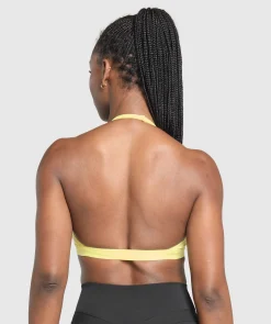 DAMES Gymshark Sport-bh's*Minimal Halterneck Sports Bra