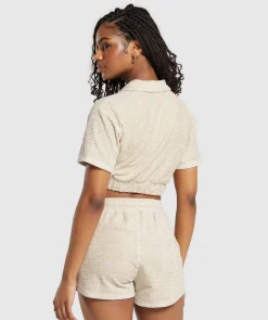 DAMES Gymshark Croptops|T-shirts*Monogram Towel Crop Top