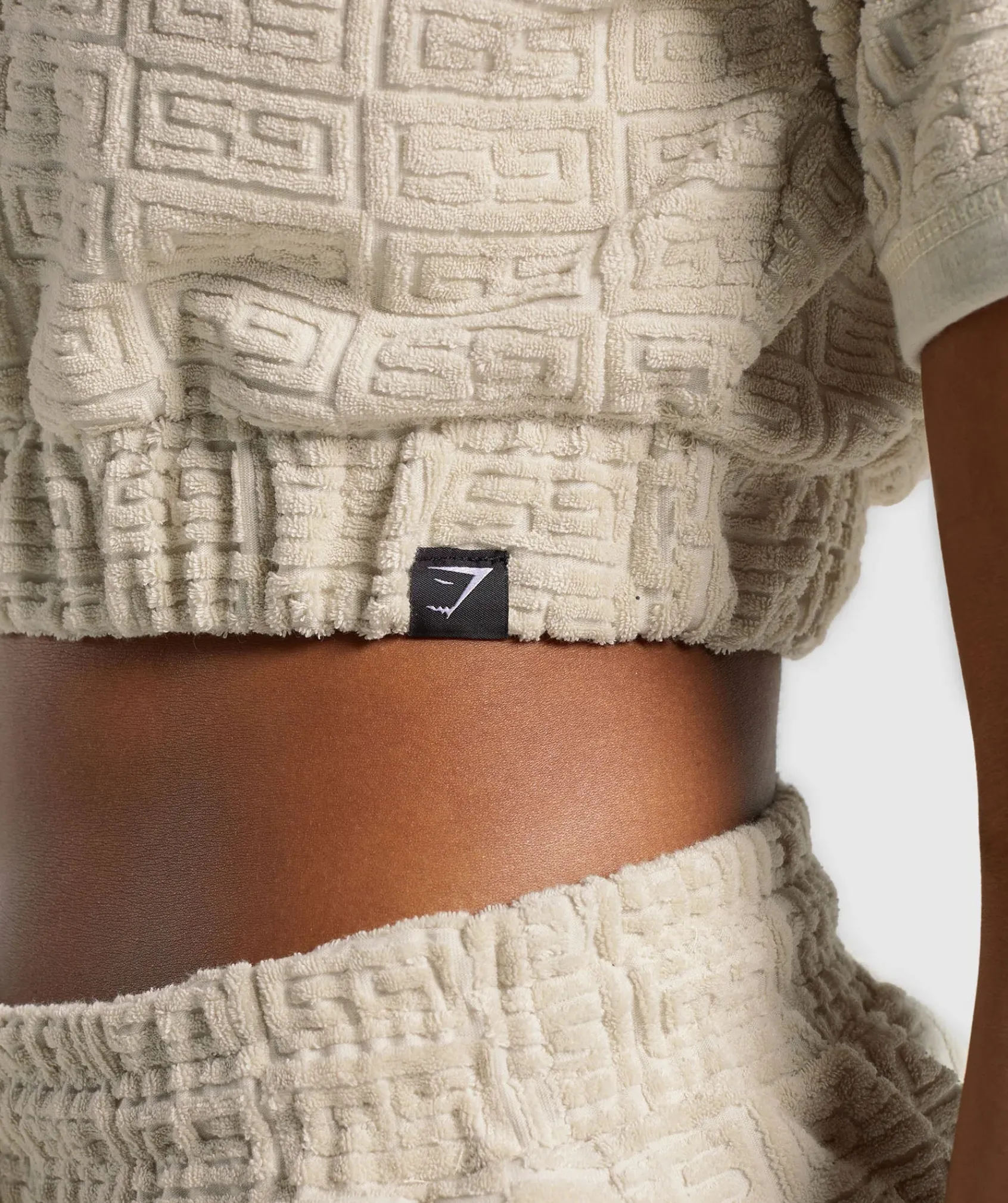DAMES Gymshark Croptops|T-shirts*Monogram Towel Crop Top