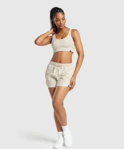 DAMES Gymshark Sport-bh's|T-shirts*Monogram Towelling Bralette