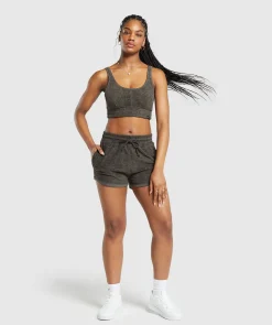 DAMES Gymshark Sport-bh's|T-shirts*Monogram Towelling Bralette