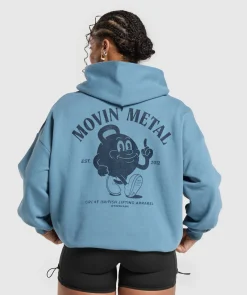 DAMES Gymshark Hoodies & Truien*Movin' Metal Graphic Hoodie