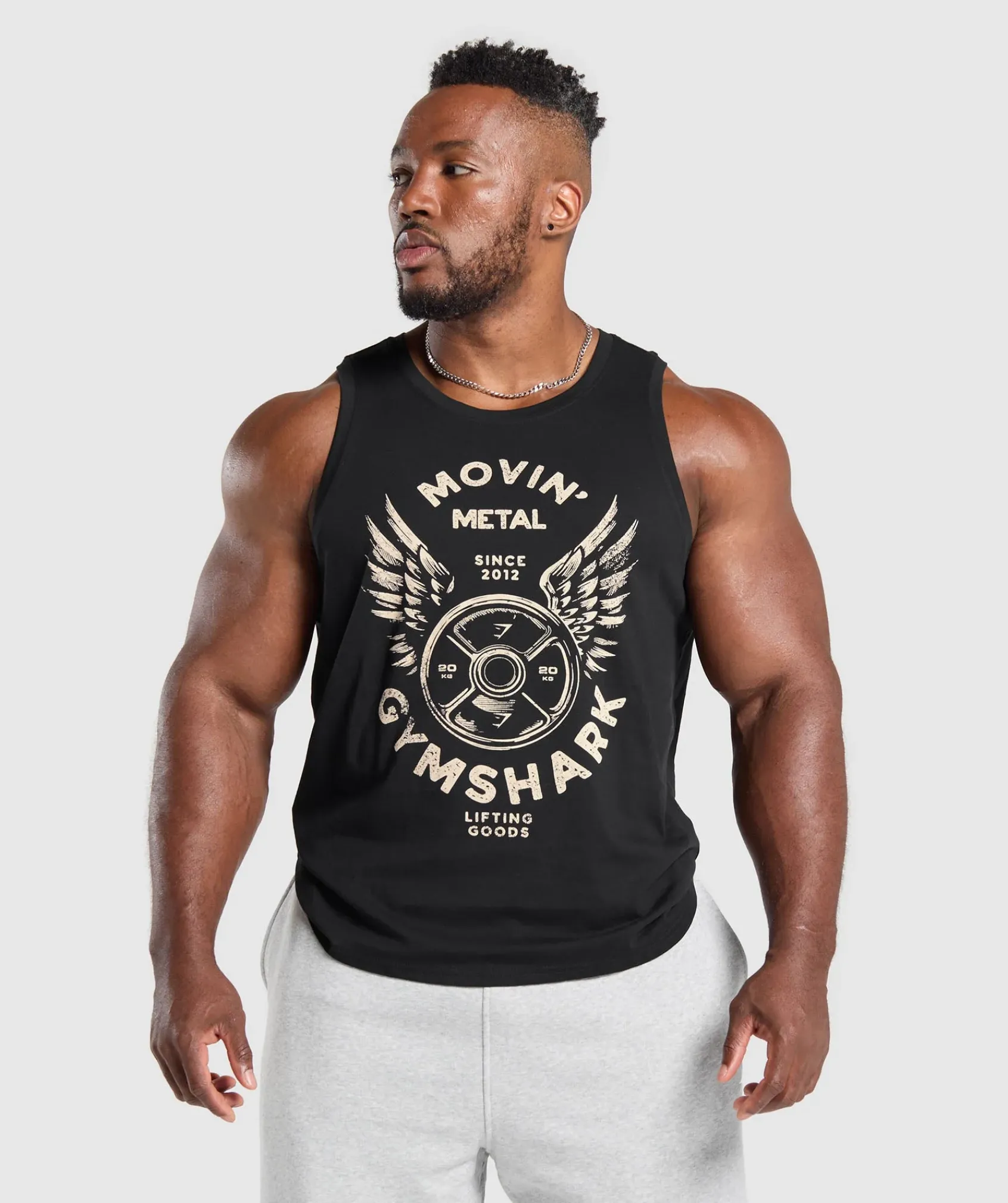 Heren Gymshark Tanktops*Movin' Metal Graphic Tank