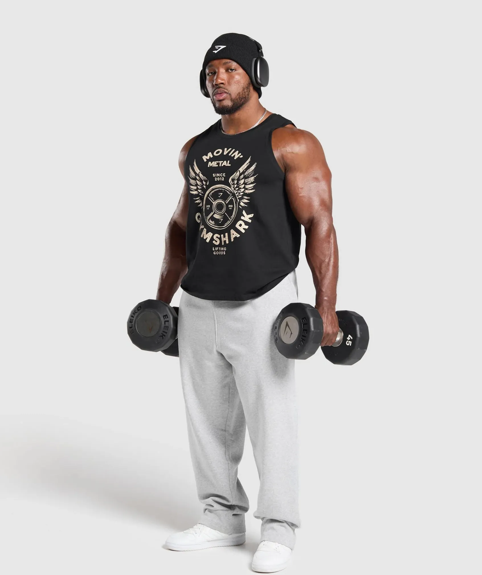 Heren Gymshark Tanktops*Movin' Metal Graphic Tank