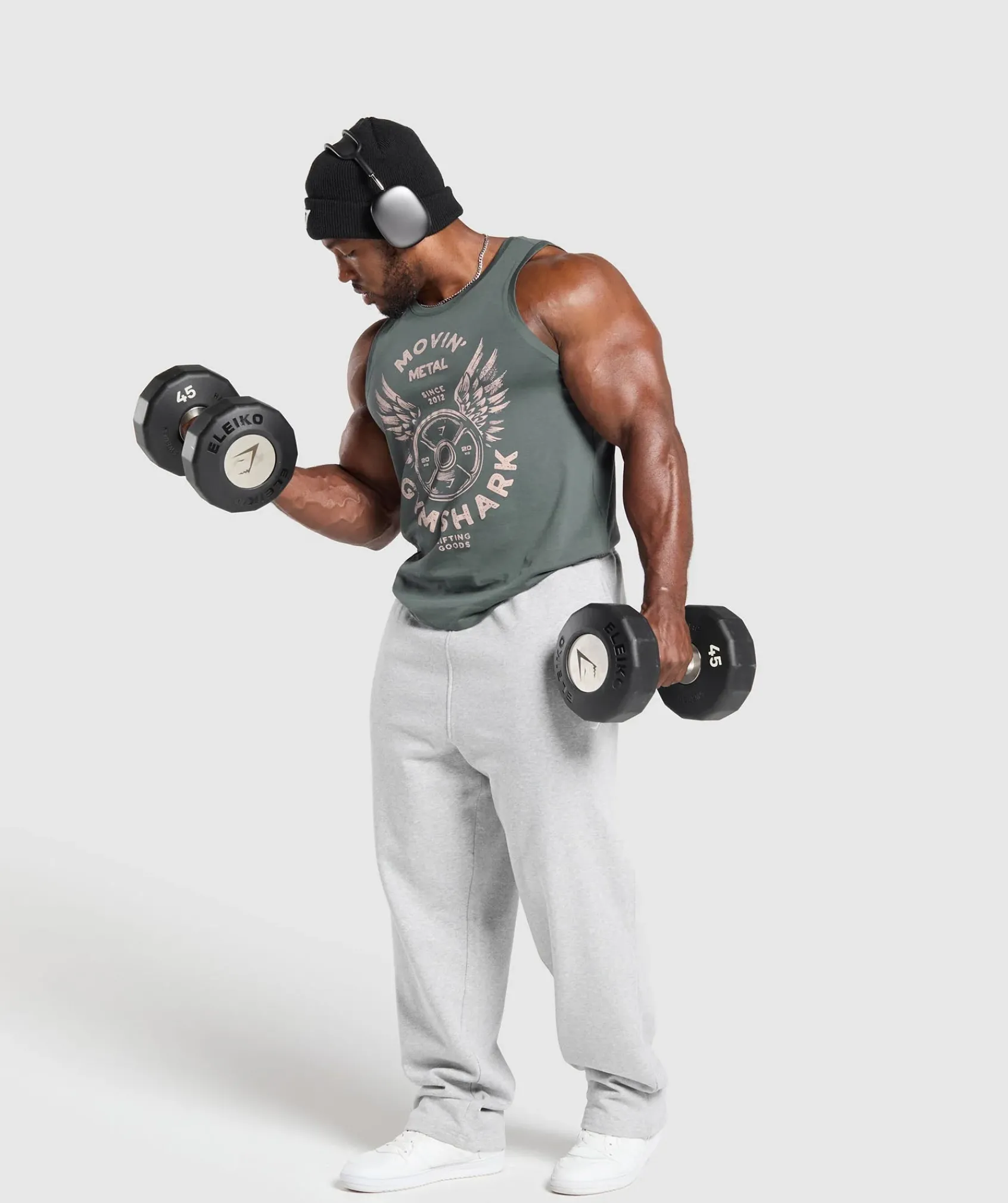 Heren Gymshark Tanktops*Movin' Metal Graphic Tank