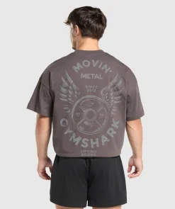Heren Gymshark T-shirts*Movin' Metal Graphic T-Shirt