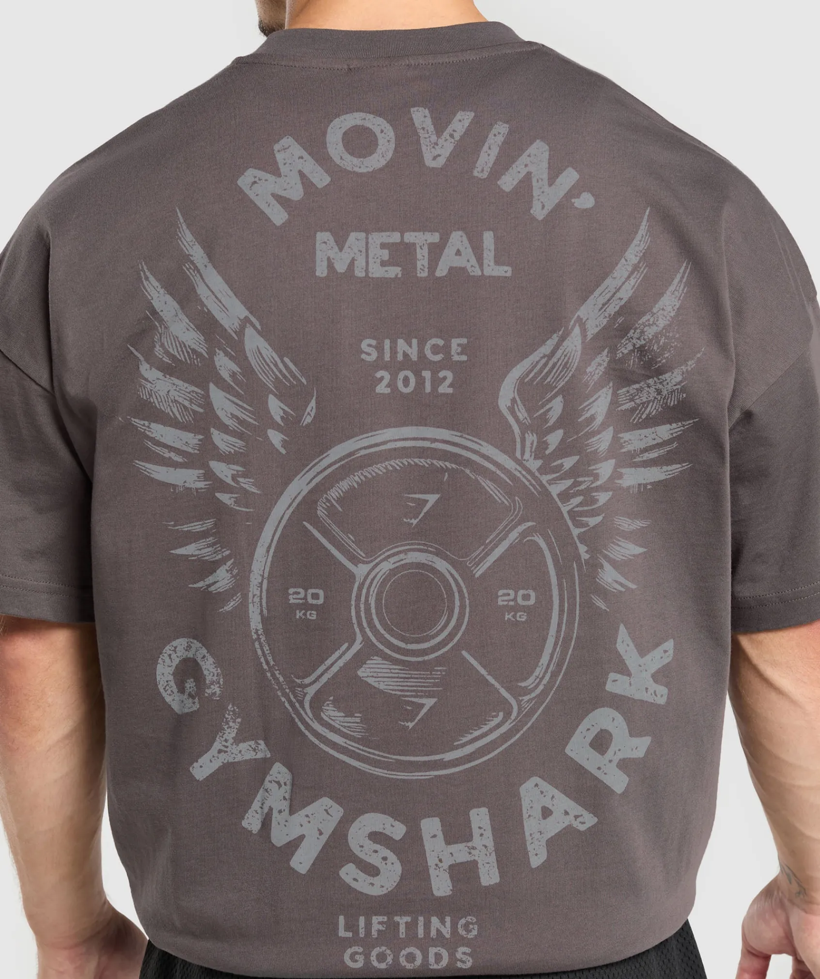 Heren Gymshark T-shirts*Movin' Metal Graphic T-Shirt