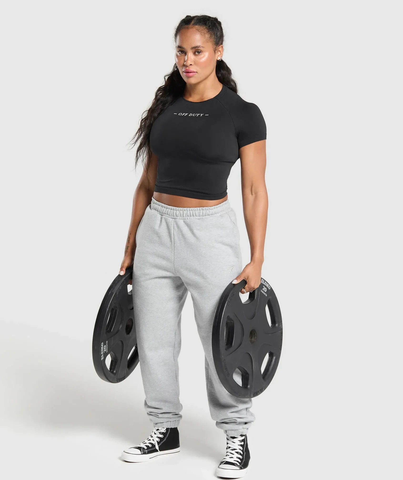 DAMES Gymshark Croptops|T-shirts*Off Duty Seamless Baby Tee