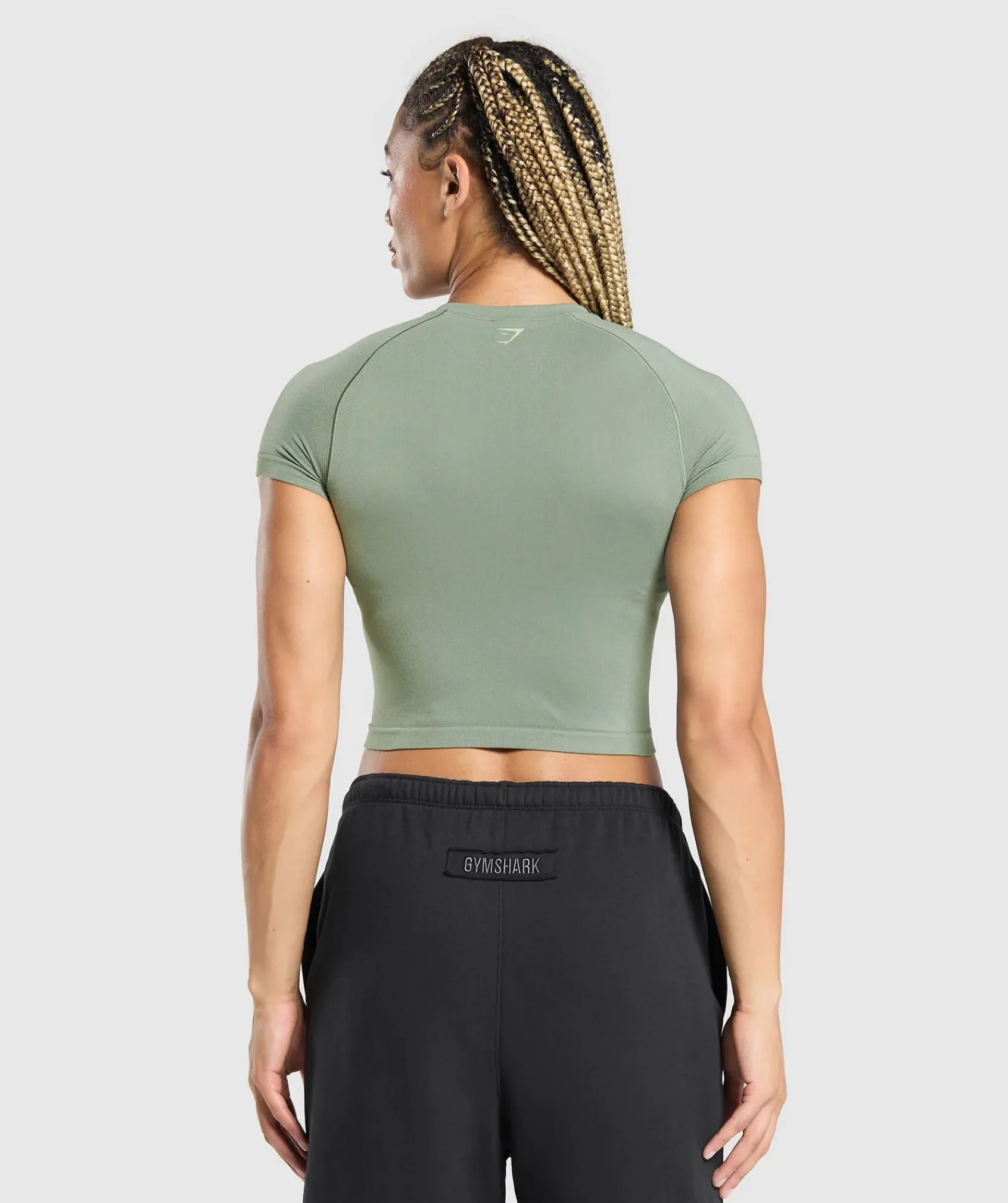 DAMES Gymshark Croptops|T-shirts*Off Duty Seamless Baby Tee