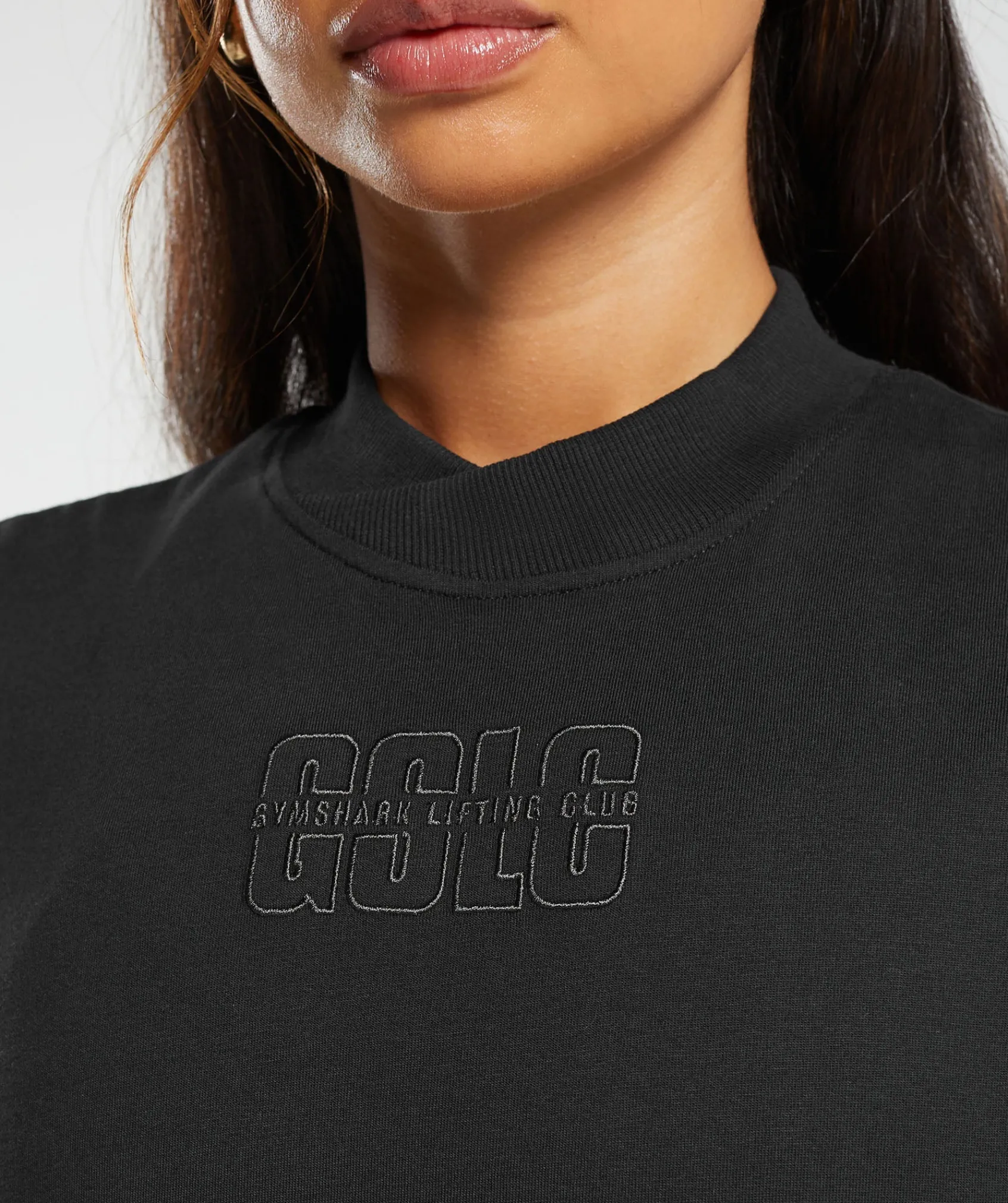 DAMES Gymshark Croptops|T-shirts*Outline Oversized Top