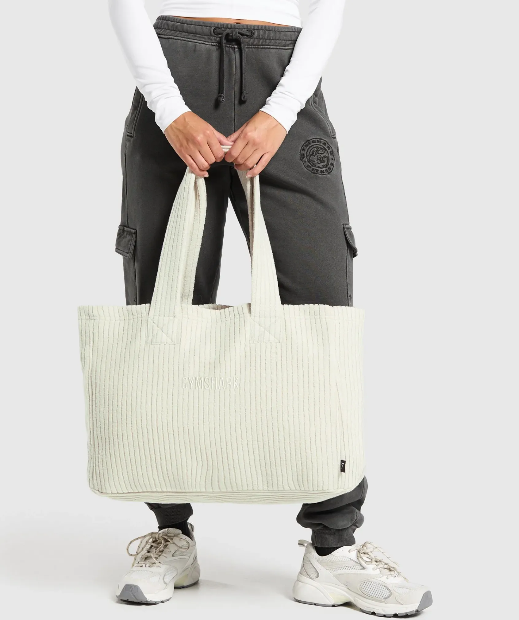 Gymshark Tassen|Tote Bags*Oversized Cord Tote Bag