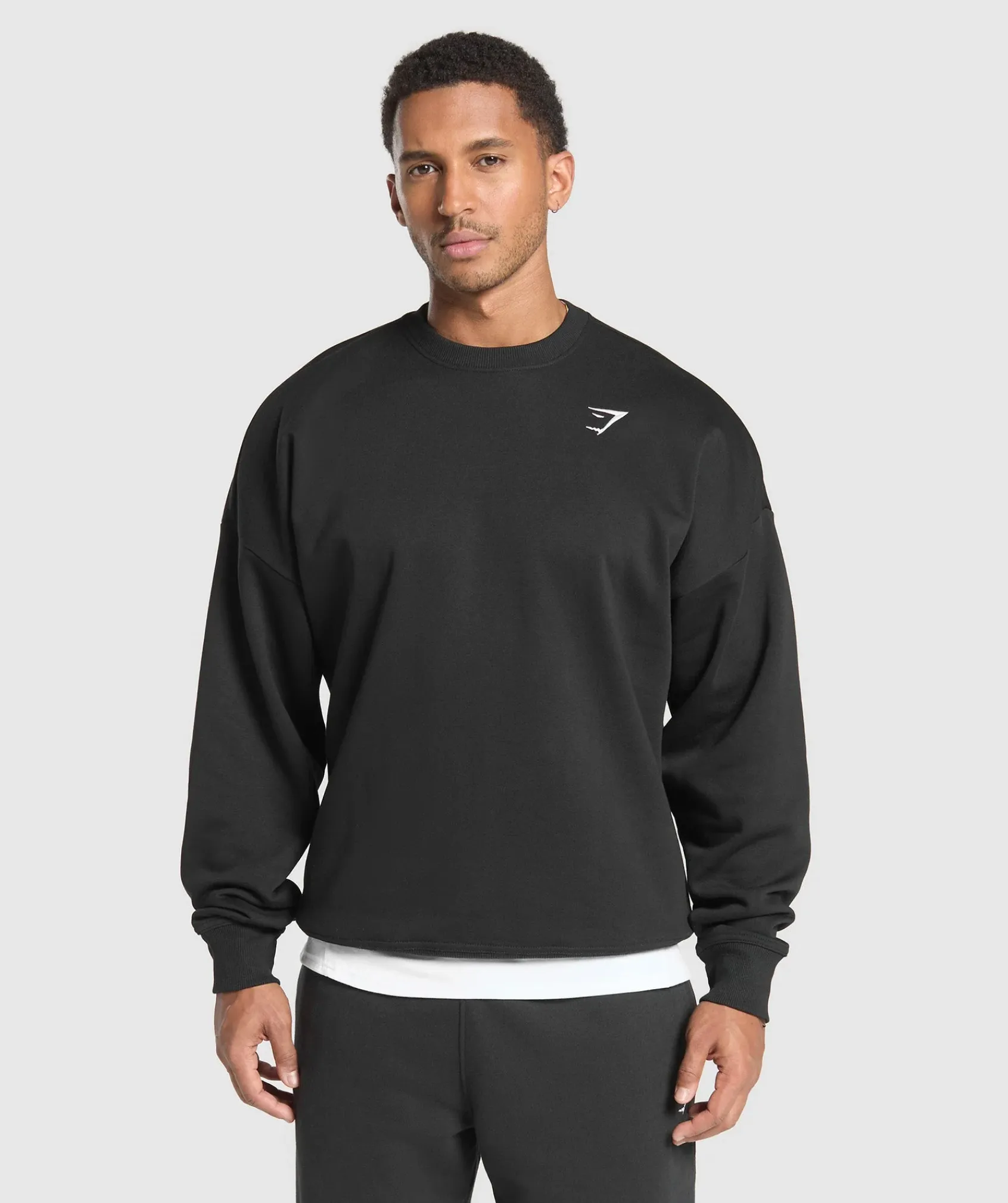 Heren Gymshark Hoodies & Truien*Oversized Crest Crew