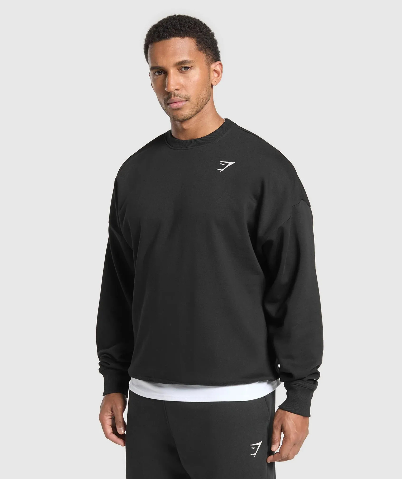 Heren Gymshark Hoodies & Truien*Oversized Crest Crew