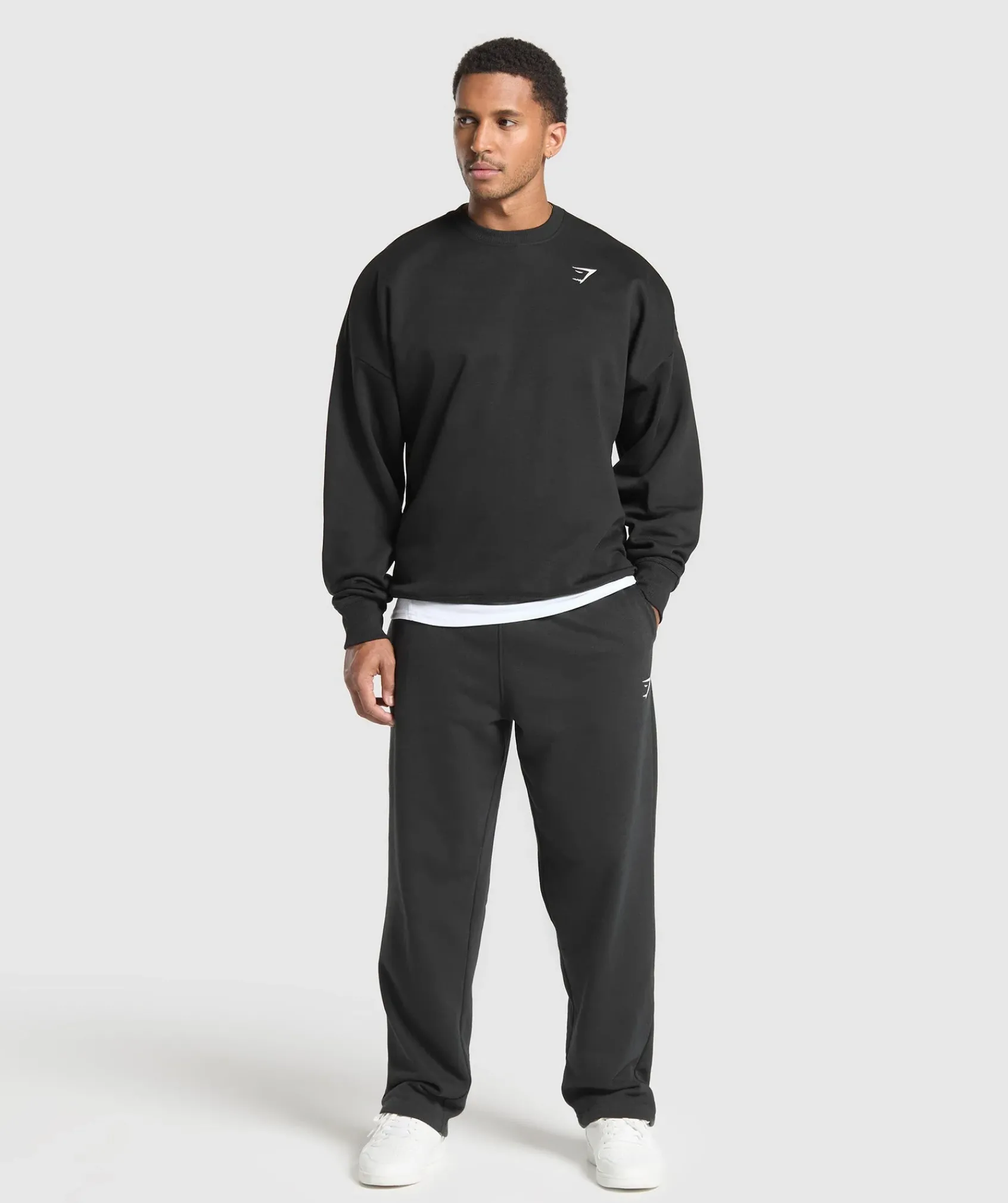 Heren Gymshark Hoodies & Truien*Oversized Crest Crew