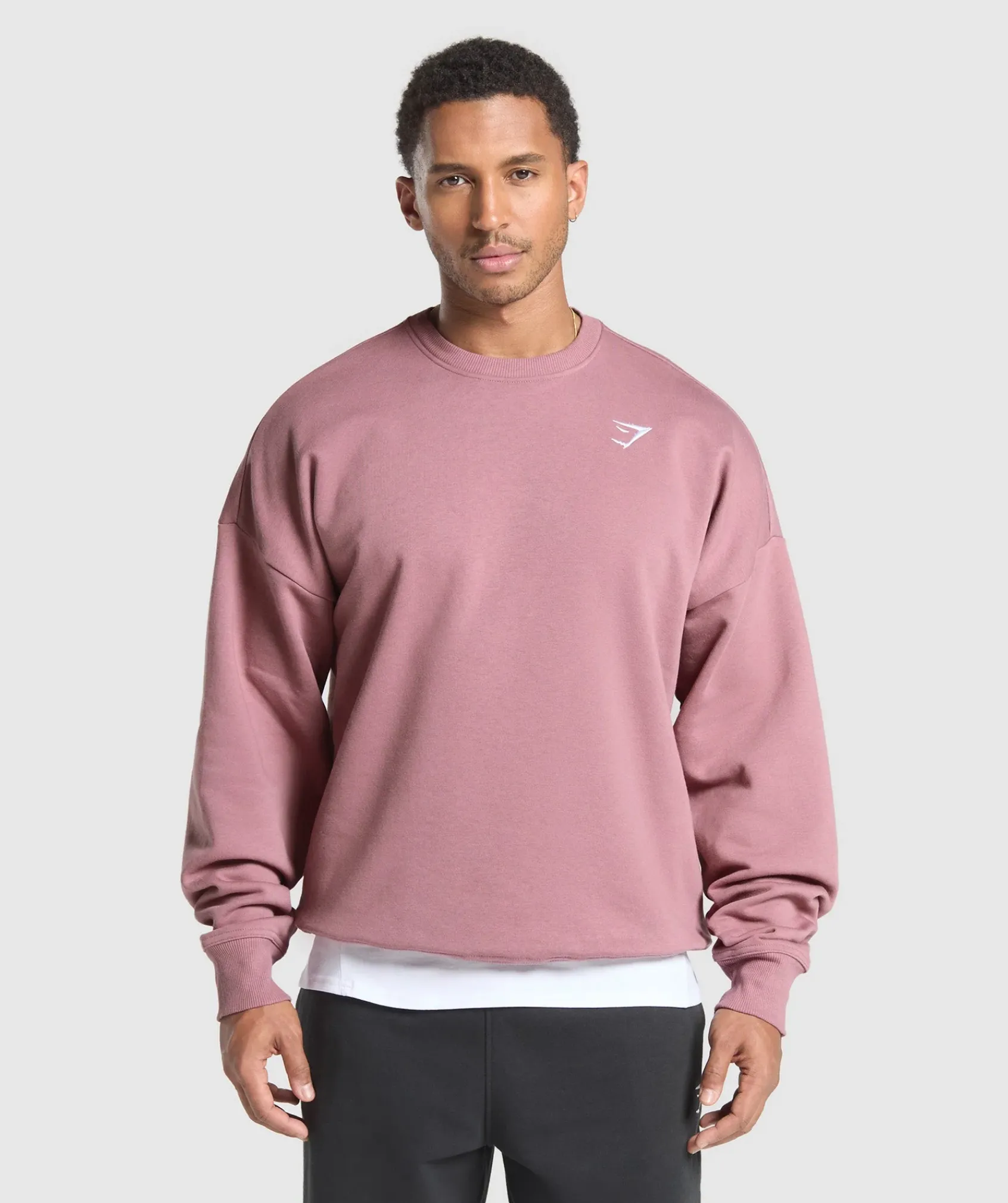Heren Gymshark Hoodies & Truien*Oversized Crest Crew