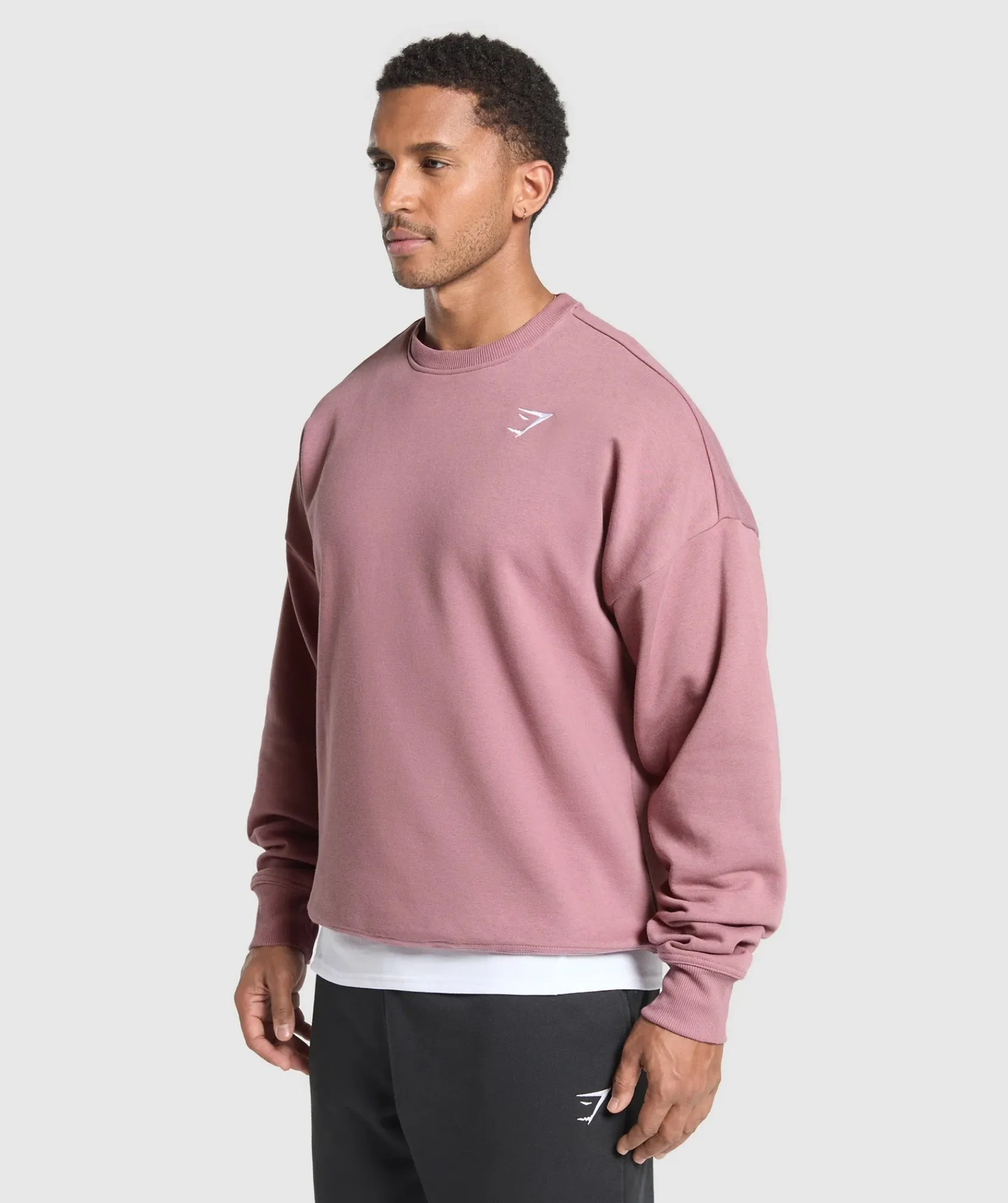 Heren Gymshark Hoodies & Truien*Oversized Crest Crew