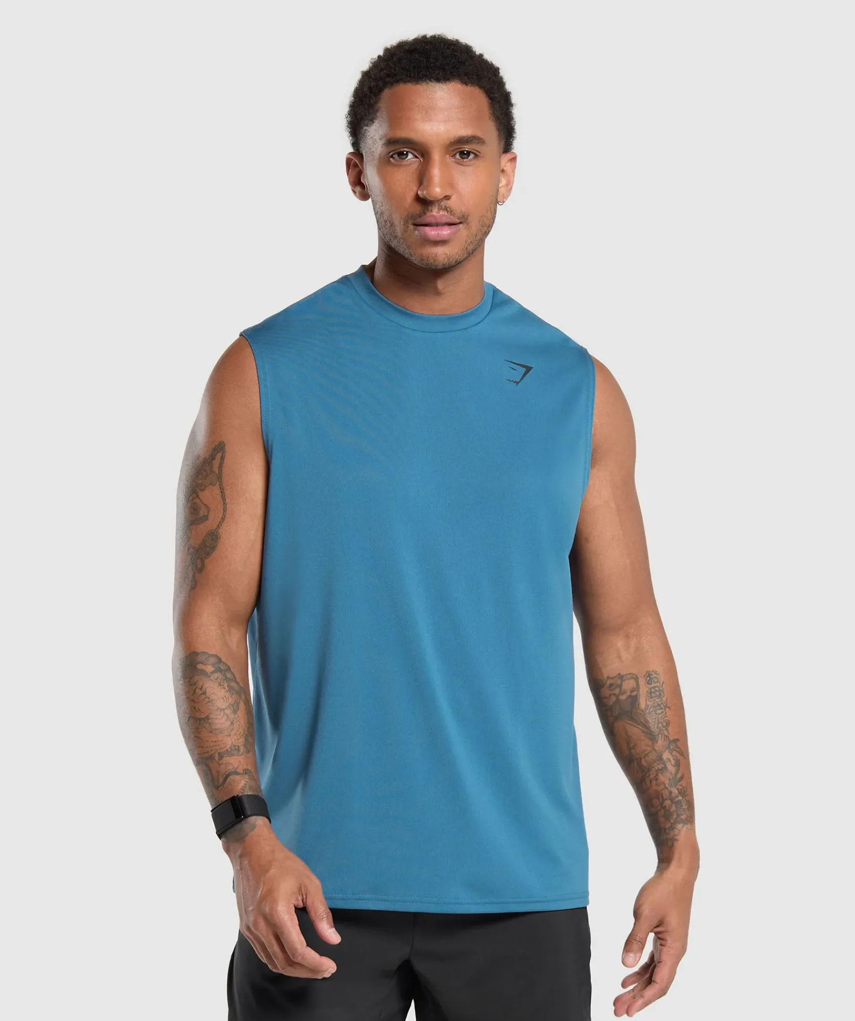 Heren Gymshark Tanktops*Oversized Performance Tank