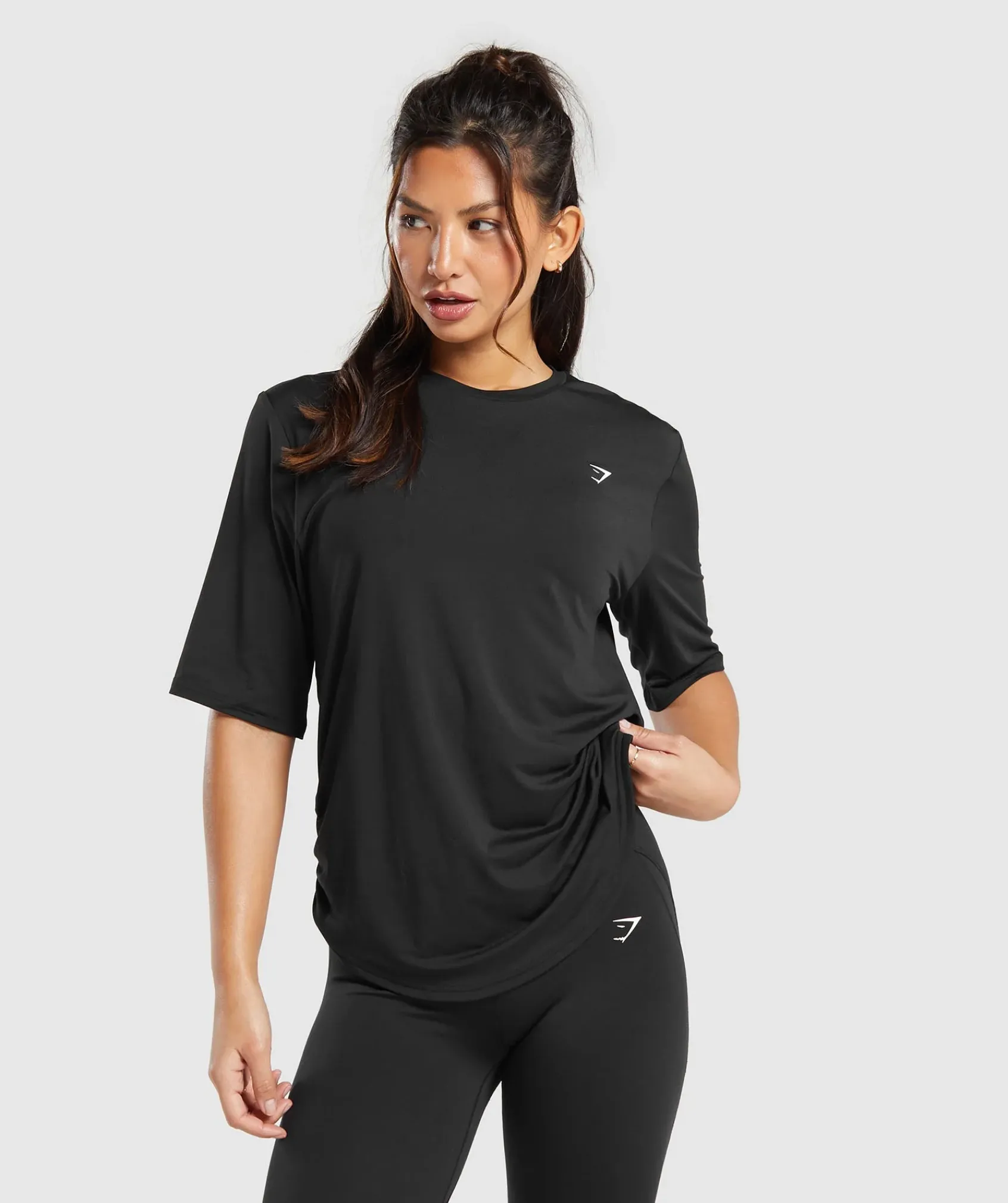 DAMES Gymshark T-shirts*Oversized Ruched T-Shirt