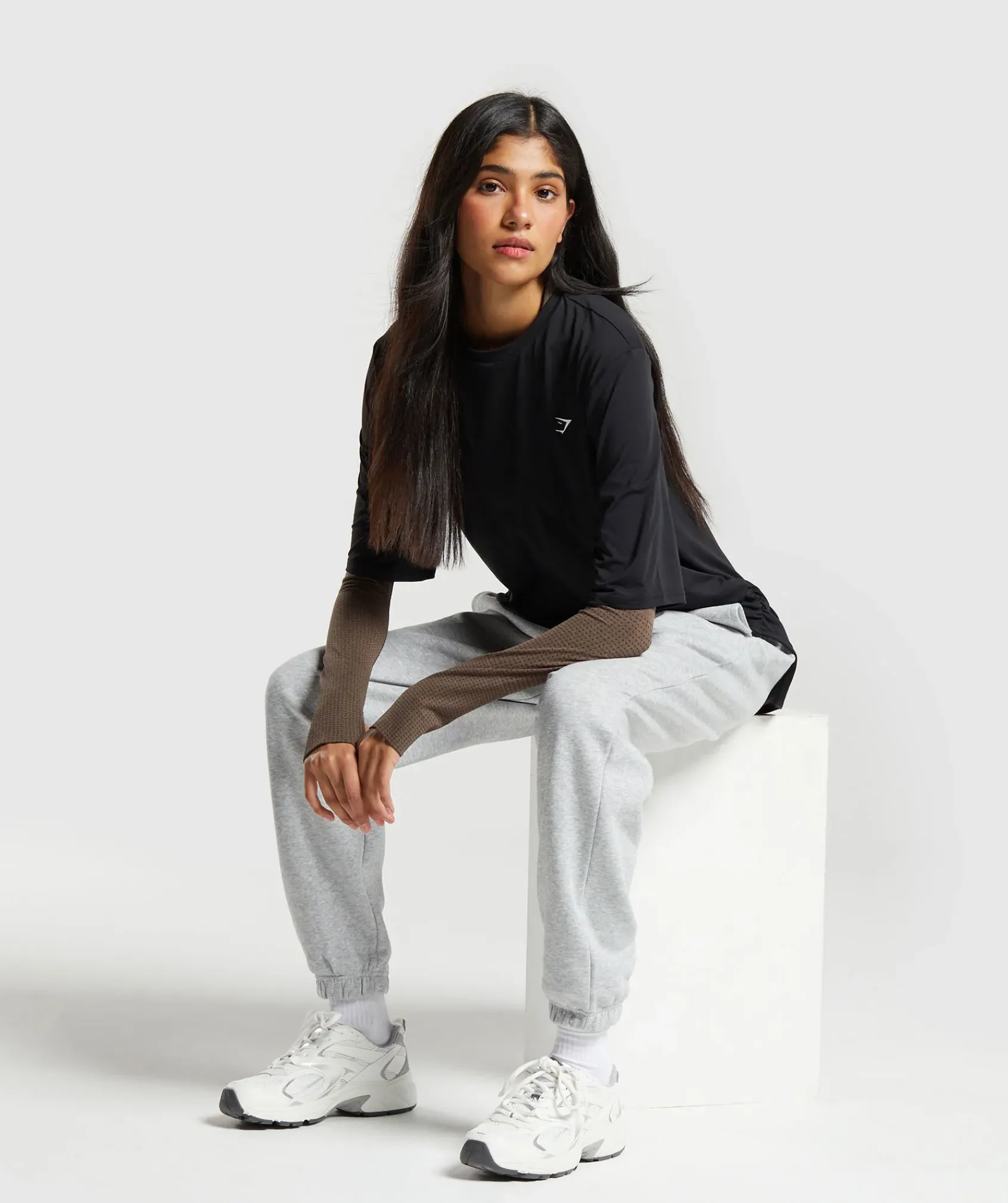 DAMES Gymshark T-shirts*Oversized Ruched T-Shirt