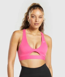 DAMES Gymshark Sport-bh's*Peek A Boo Sports Bra