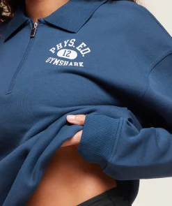 DAMES Gymshark Sportjacks|Hoodies & Truien*Phys Ed Graphic 1/4 Zip