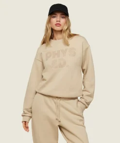 DAMES Gymshark Hoodies & Truien*Phys Ed Graphics Relaxed Sweatshirt