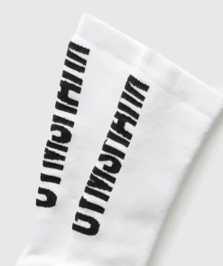 Gymshark Sportsokken|Crewsokken*Plush Wordmark Crew Sock