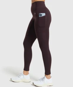 DAMES Gymshark Bedekkende Sportkleding|Leggings*Pocket Leggings