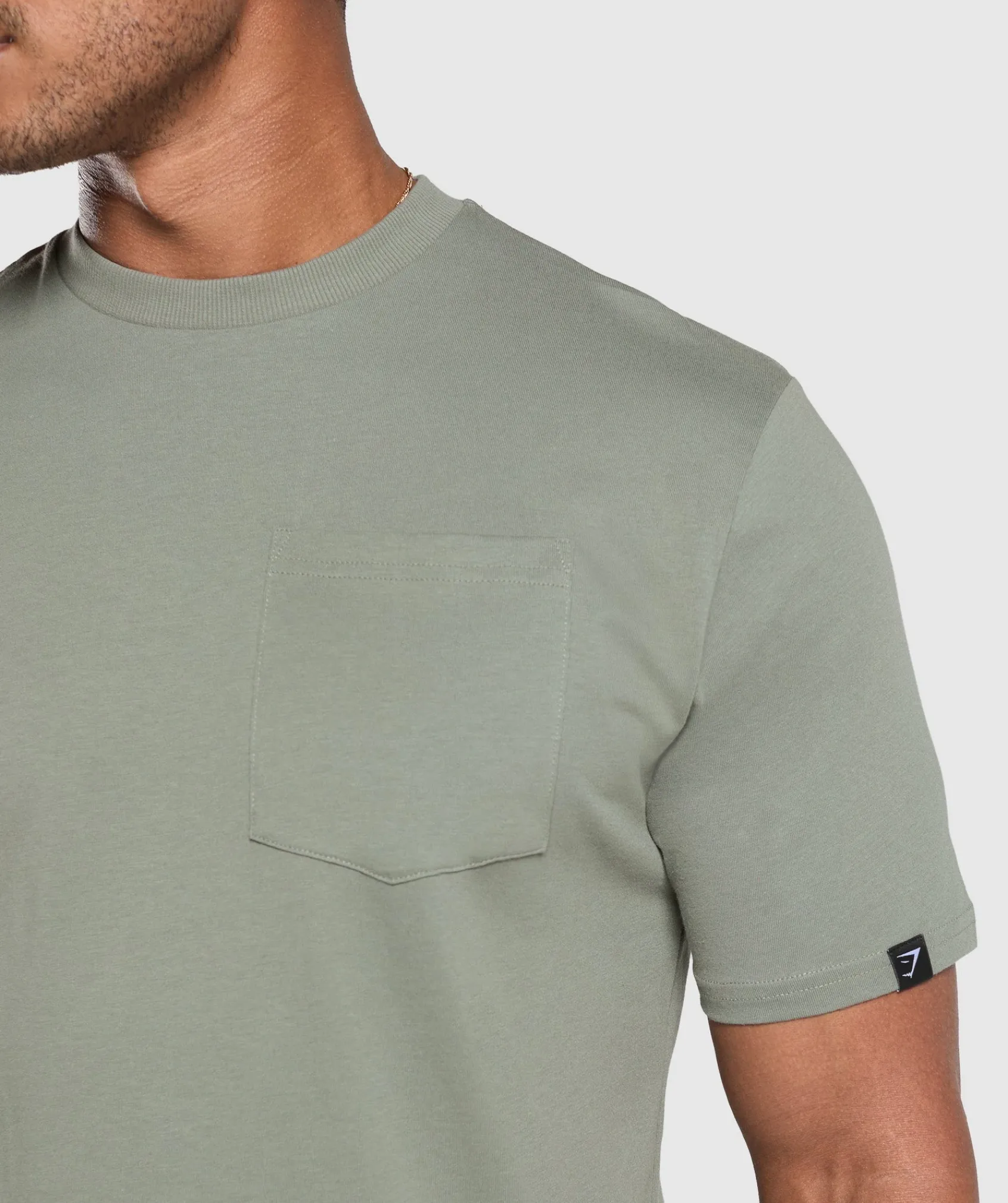 Heren Gymshark T-shirts*Pocket T-Shirt