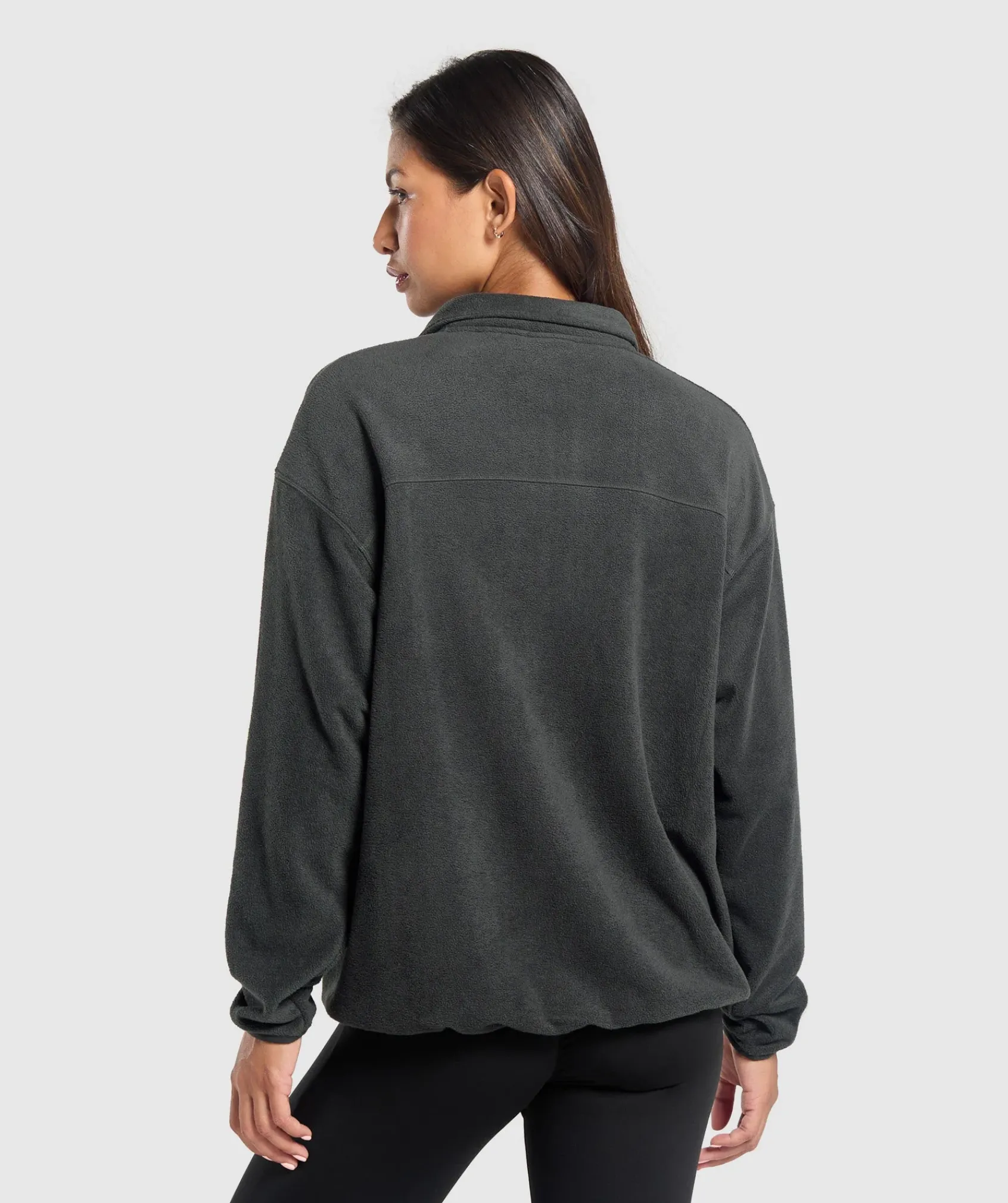 DAMES Gymshark Outerwear|Sportjacks*Polar Fleece 1/2 Zip