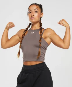 DAMES Gymshark Croptops|Tanktops*Power Midi Tank