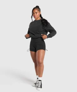 DAMES Gymshark Bedekkende Sportkleding|T-shirts*Power Oversized Long Sleeve Top