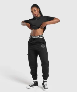 DAMES Gymshark Bedekkende Sportkleding|T-shirts*Power Oversized T-Shirt