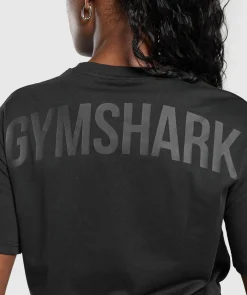 DAMES Gymshark Bedekkende Sportkleding|T-shirts*Power Oversized T-Shirt