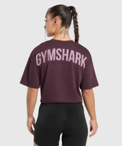 DAMES Gymshark T-shirts*Power Oversized T-Shirt