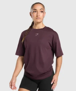 DAMES Gymshark T-shirts*Power Oversized T-Shirt