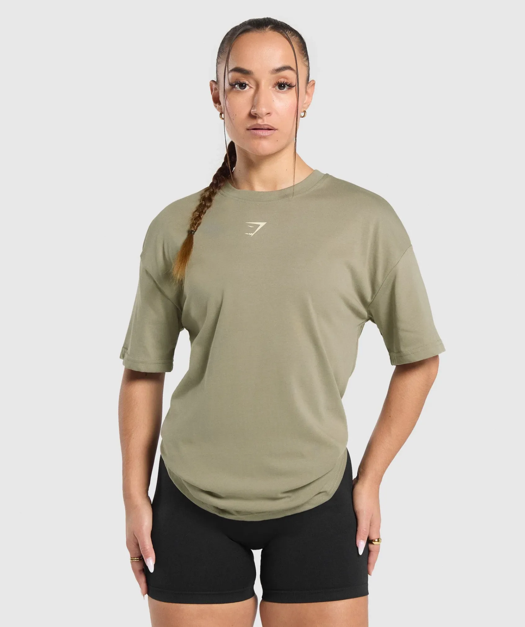 DAMES Gymshark Bedekkende Sportkleding|T-shirts*Power Oversized T-Shirt